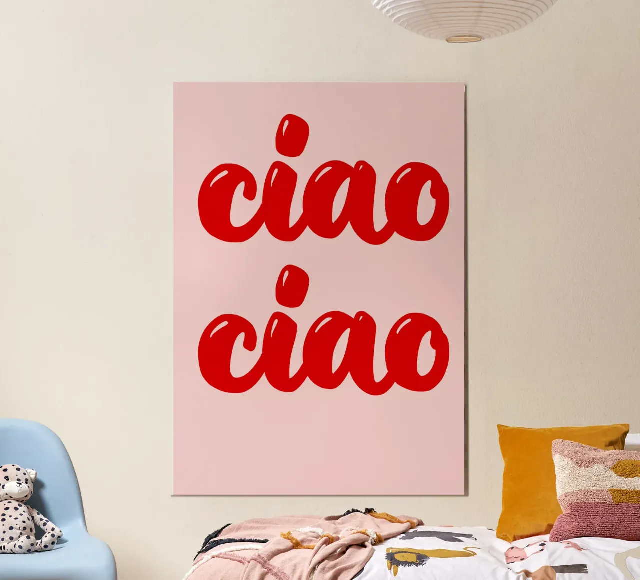 Ciao Ciao aluminium-dibond van Hej Ibiza by Ute Arnold