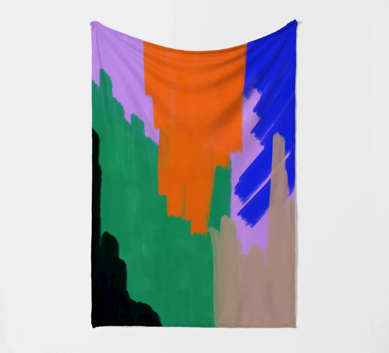 Color crash coperta in pile da Hej Ibiza by Ute Arnold