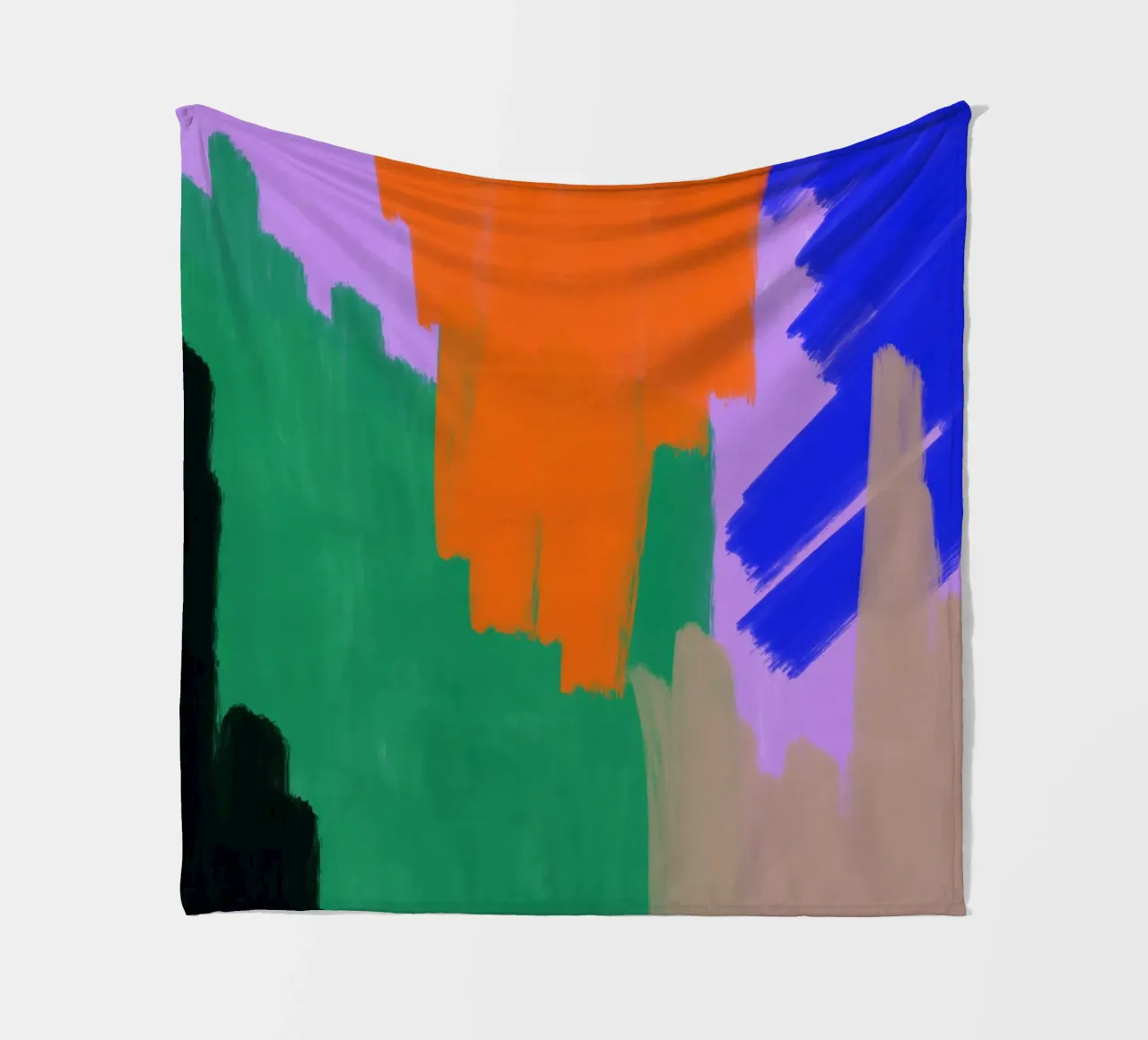 Color crash coperta in pile da Hej Ibiza by Ute Arnold