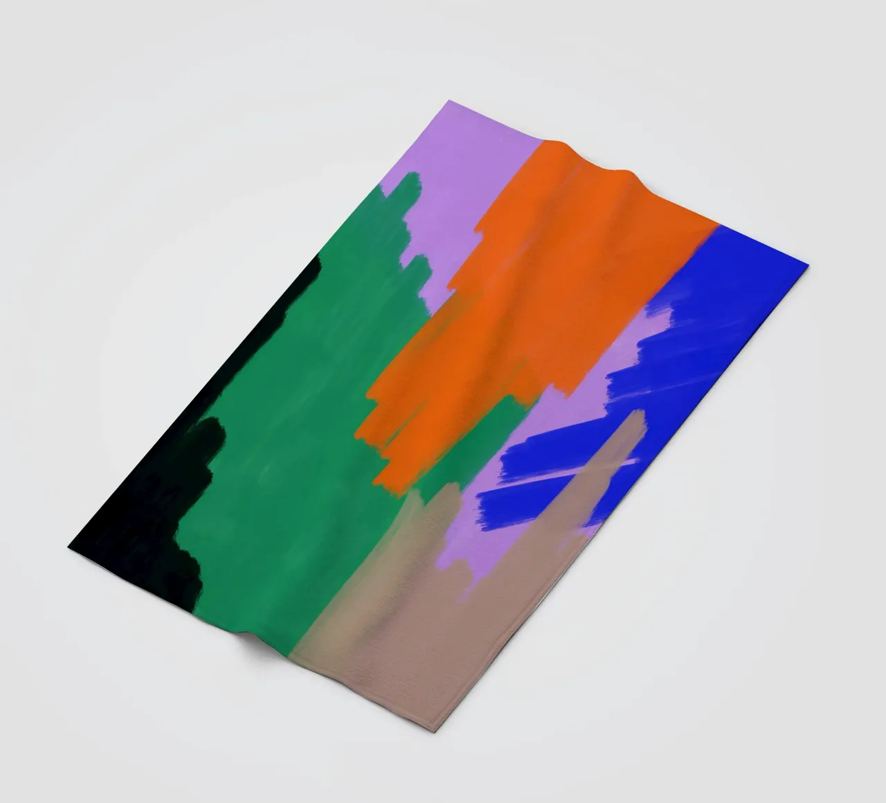 Color crash coperta in pile da Hej Ibiza by Ute Arnold