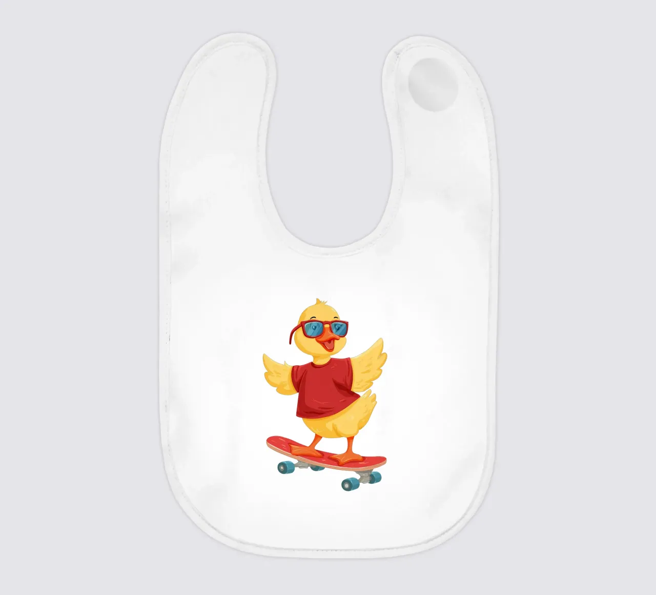 Pollo fresco per bambini bavaglino da HookASmile