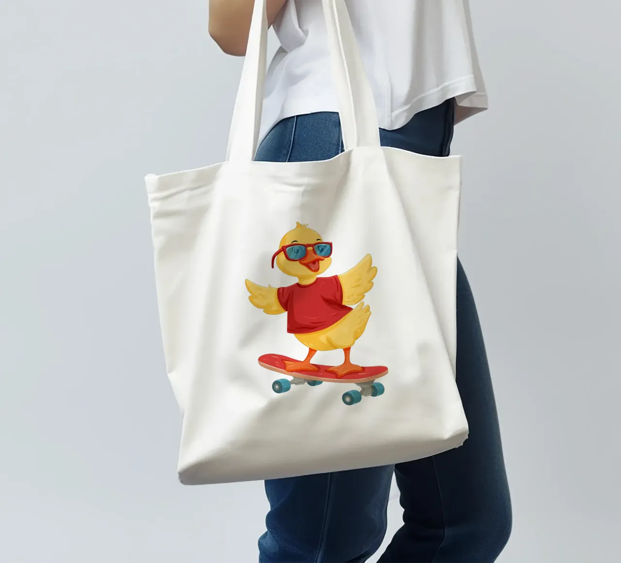 Pollo fresco per bambini borsa in juta da HookASmile