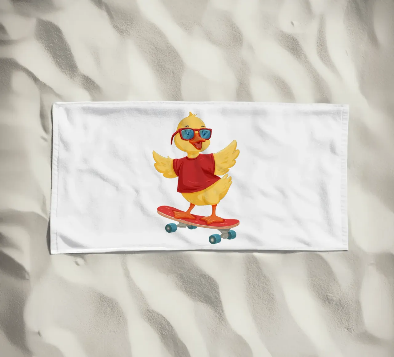 Pollo fresco per bambini telo mare da HookASmile