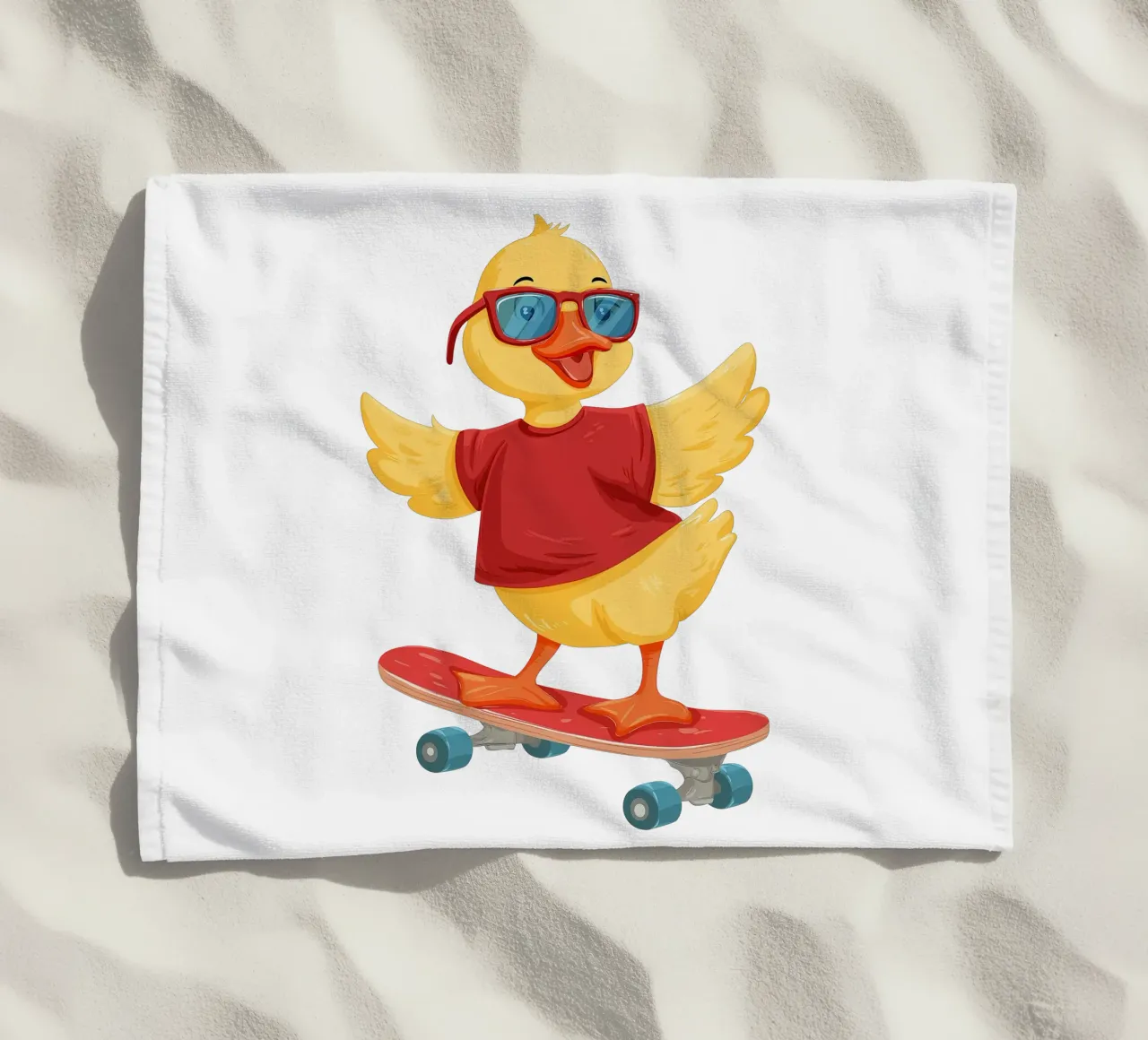 Pollo fresco per bambini telo mare da HookASmile