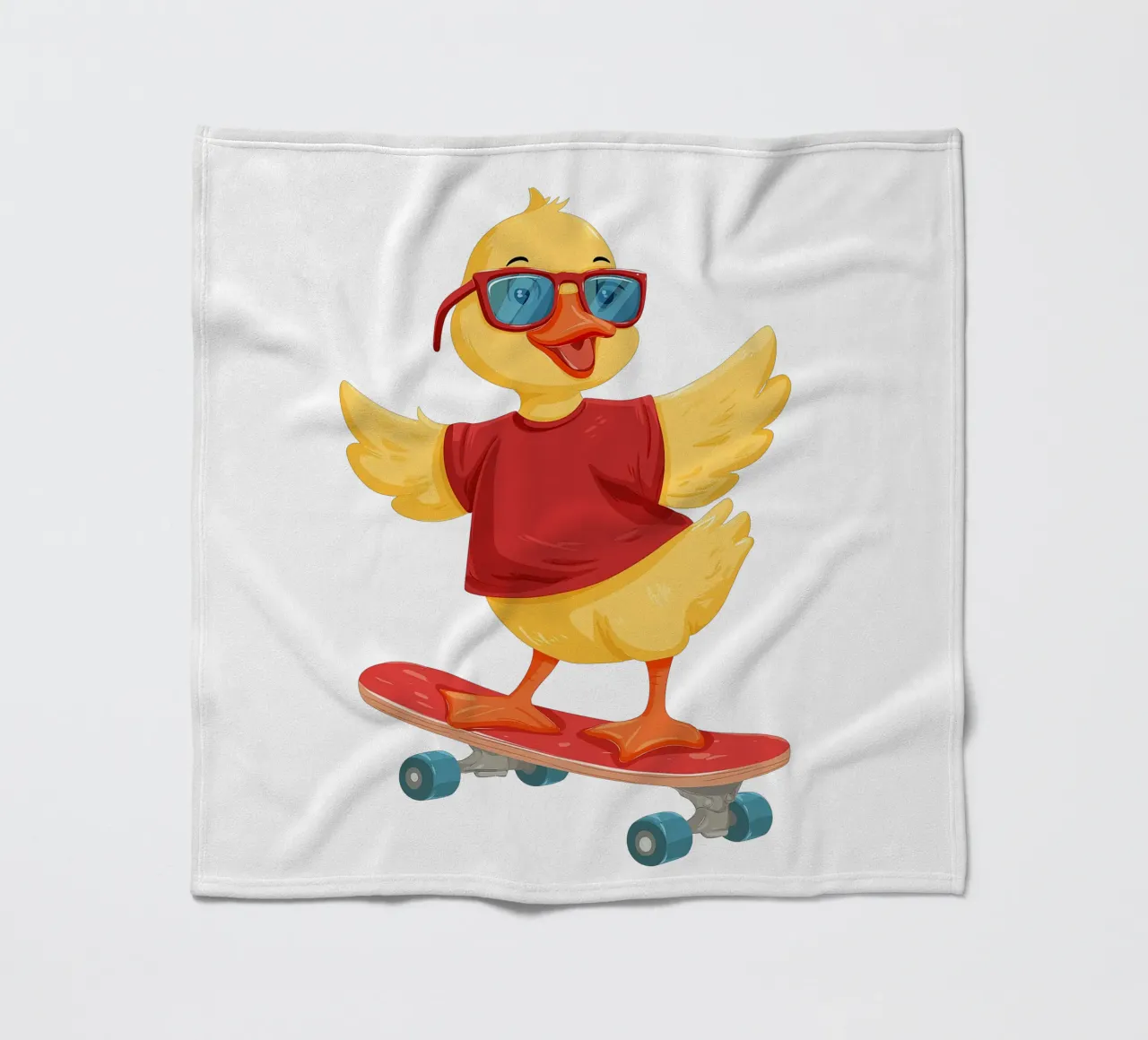 Pollo fresco per bambini coperta in pile da HookASmile