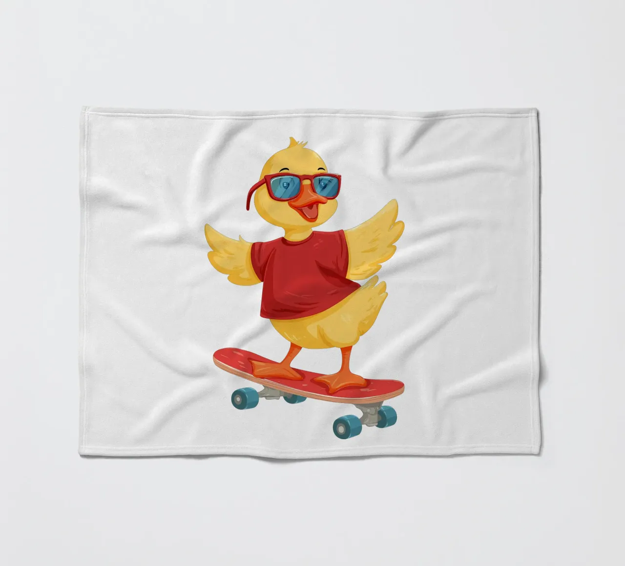 Pollo fresco per bambini coperta in pile da HookASmile
