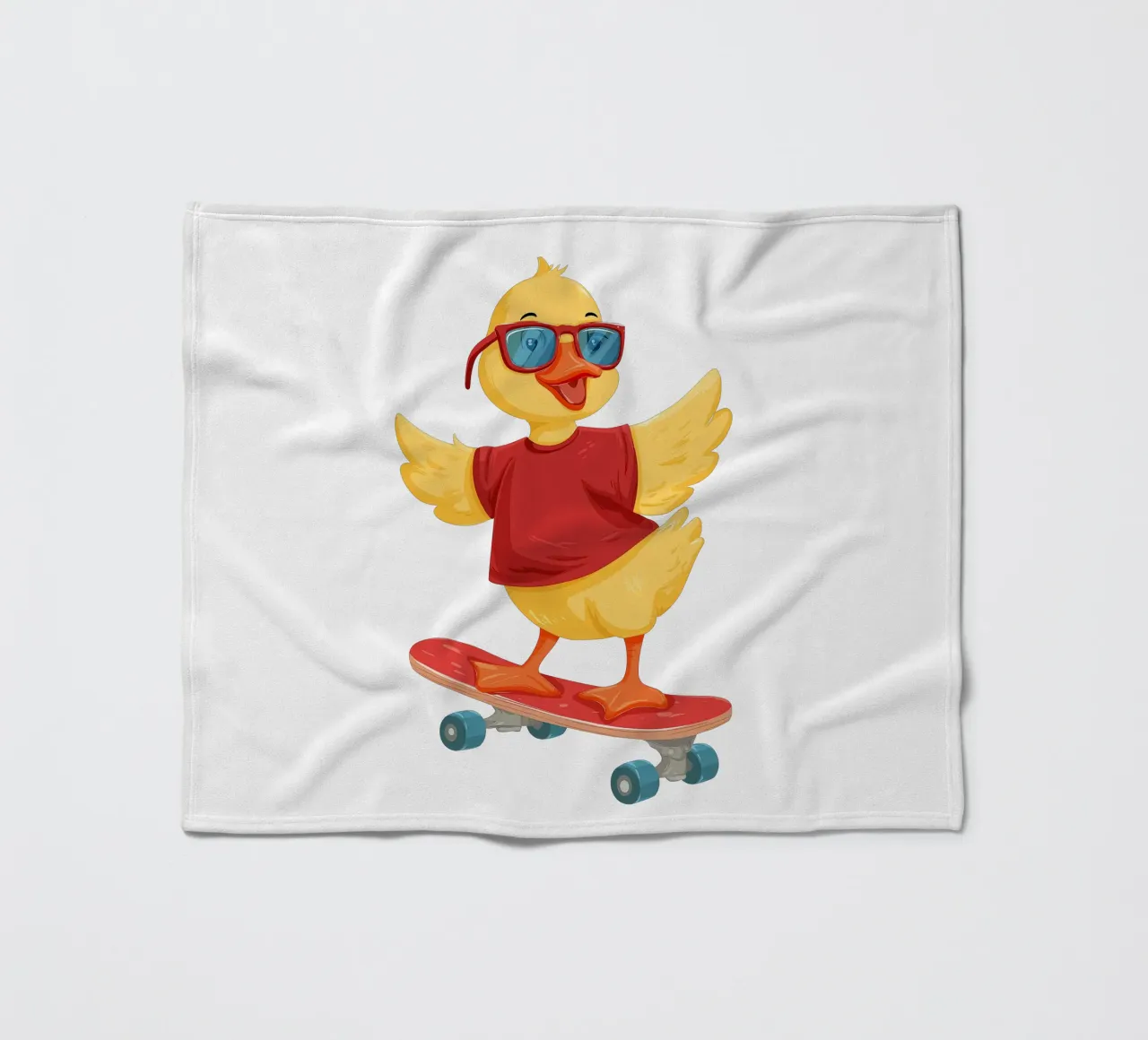 Pollo fresco per bambini coperta in pile da HookASmile
