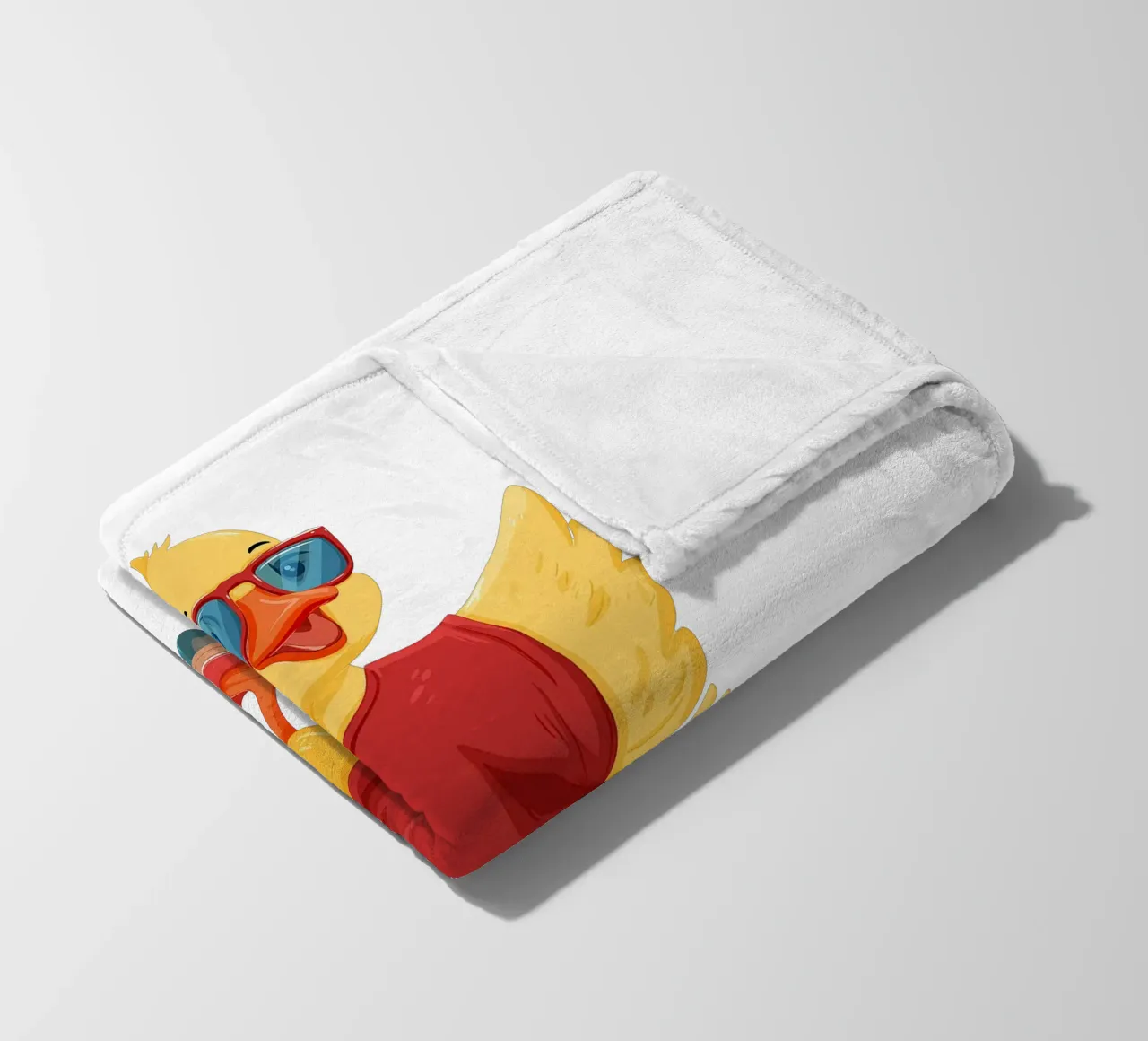 Pollo fresco per bambini coperta in pile da HookASmile