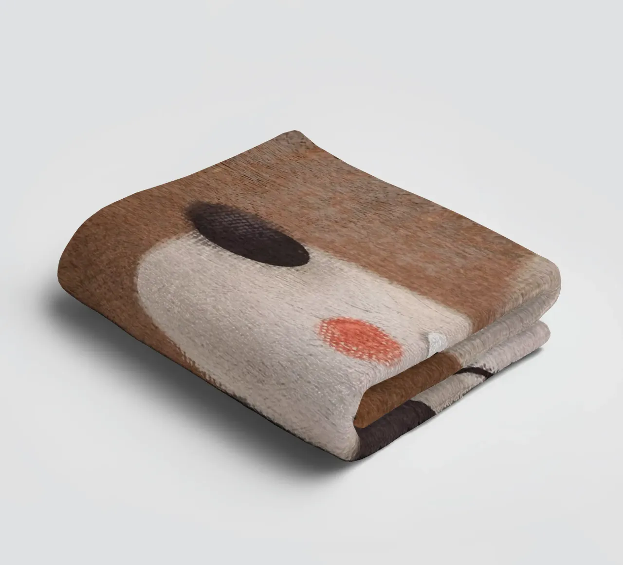 Nelli Suneli - Rabbit with a Bow towel by The Artcircle