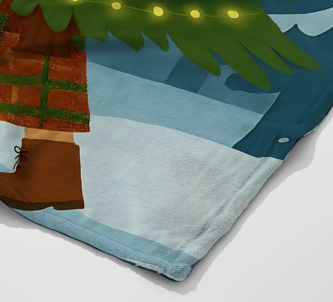 ALBERO DI NATALE coperta in pile da CHRISTMAS ART