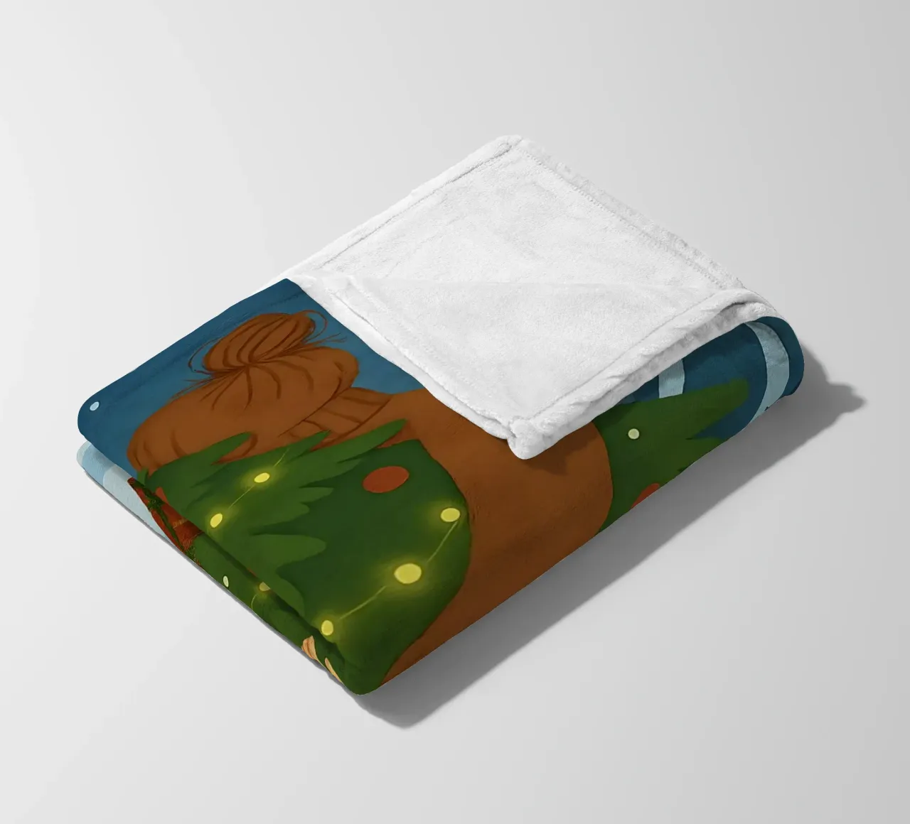 ALBERO DI NATALE coperta in pile da CHRISTMAS ART