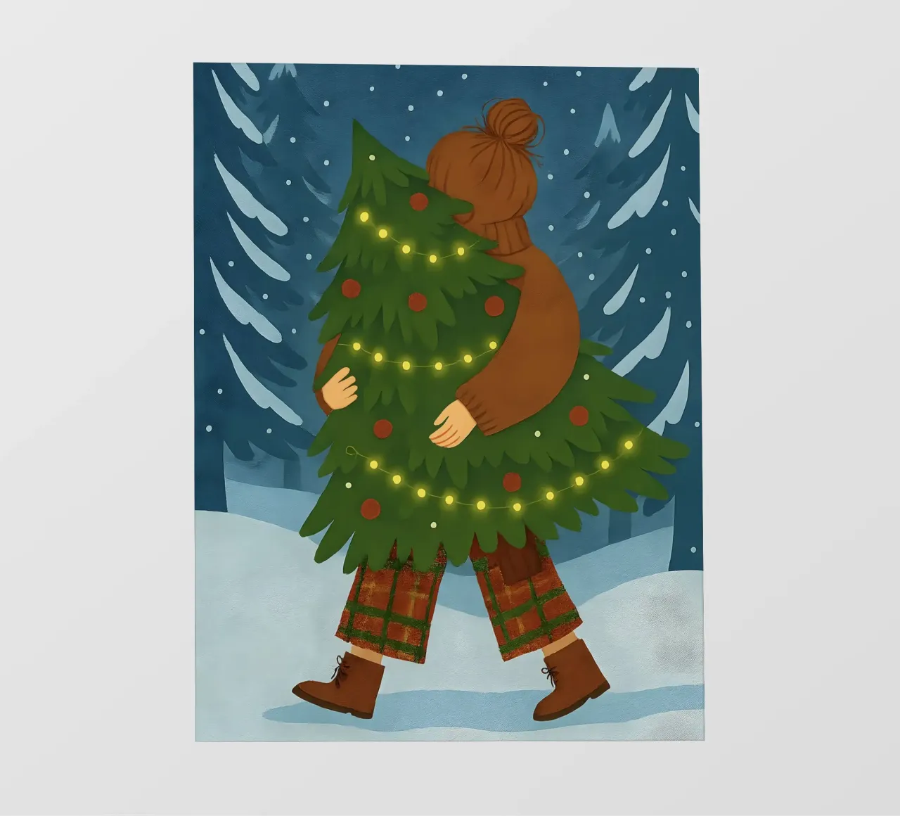 ALBERO DI NATALE telo in pvc da CHRISTMAS ART