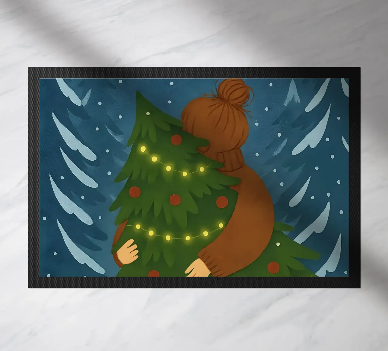 ALBERO DI NATALE zerbino da CHRISTMAS ART