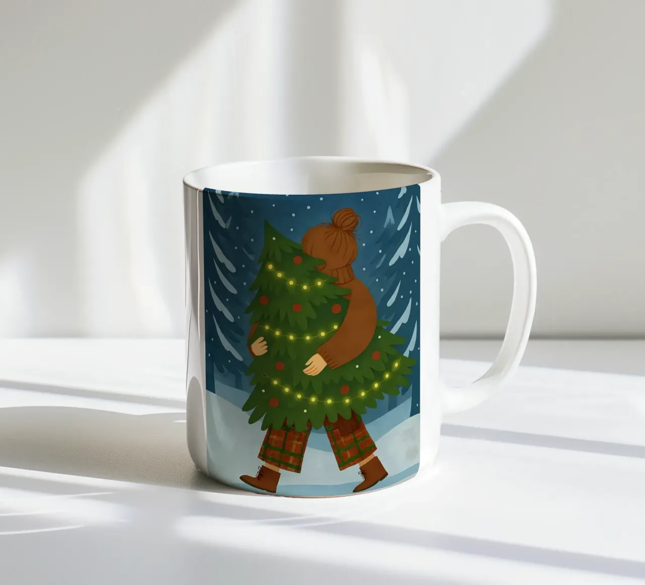 ALBERO DI NATALE tazza in ceramica da CHRISTMAS ART