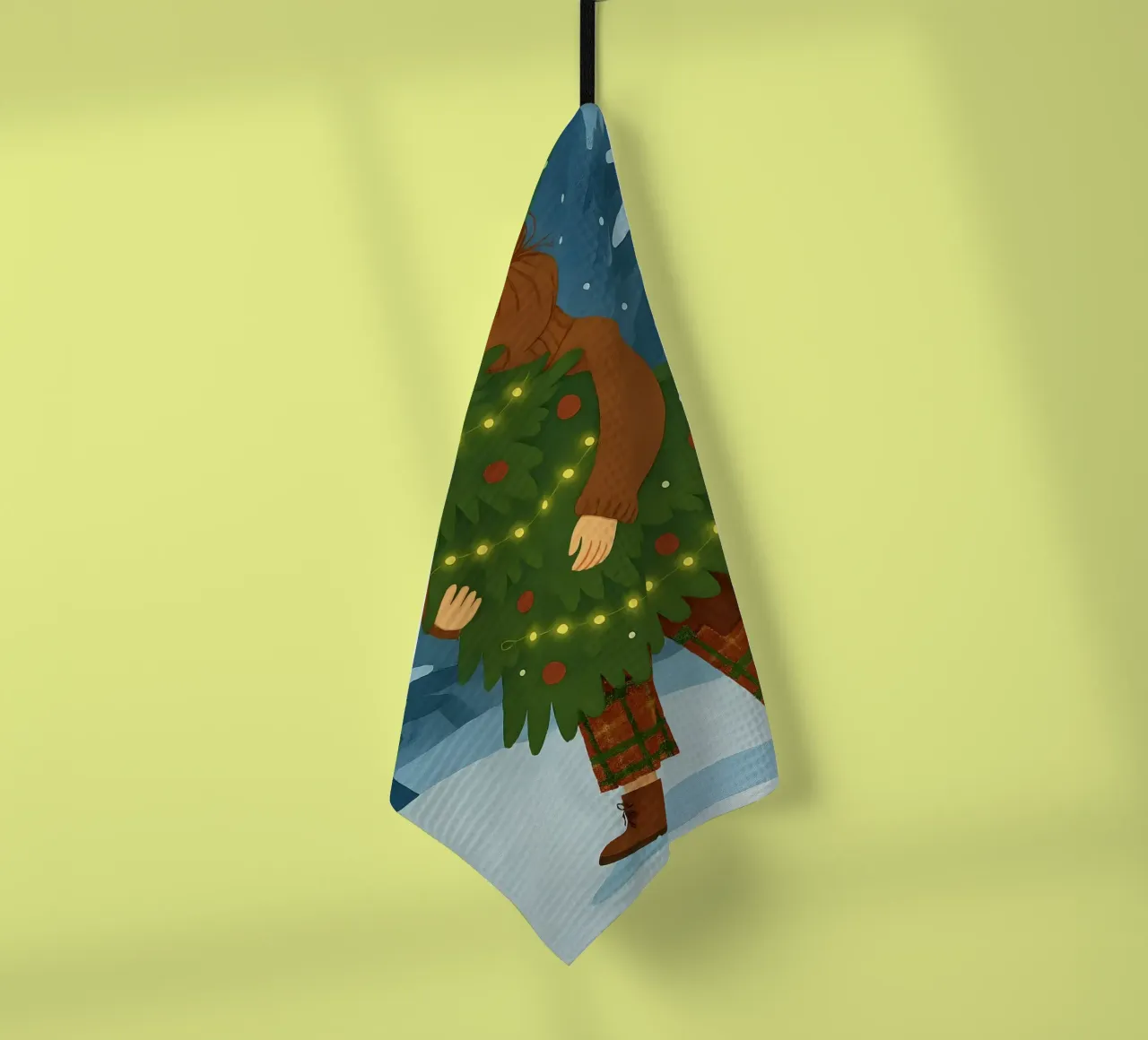 ALBERO DI NATALE canovaccio da cucina da CHRISTMAS ART
