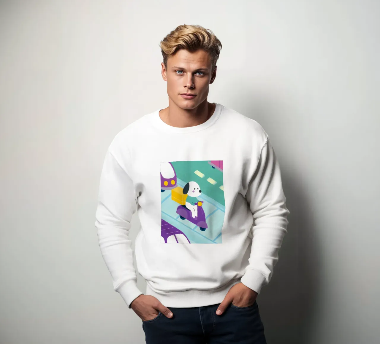Cane da consegna felpa da LOYAL SHOP