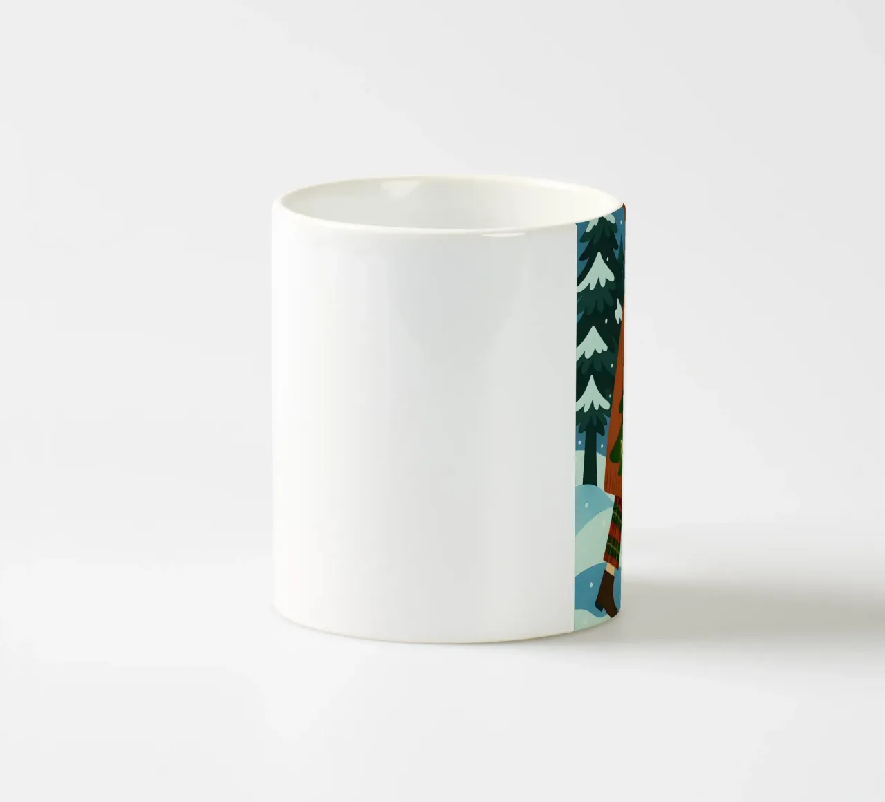 ALBERO DI NATALE CON LUCI FIABESCHE tazza in ceramica da CHRISTMAS ART