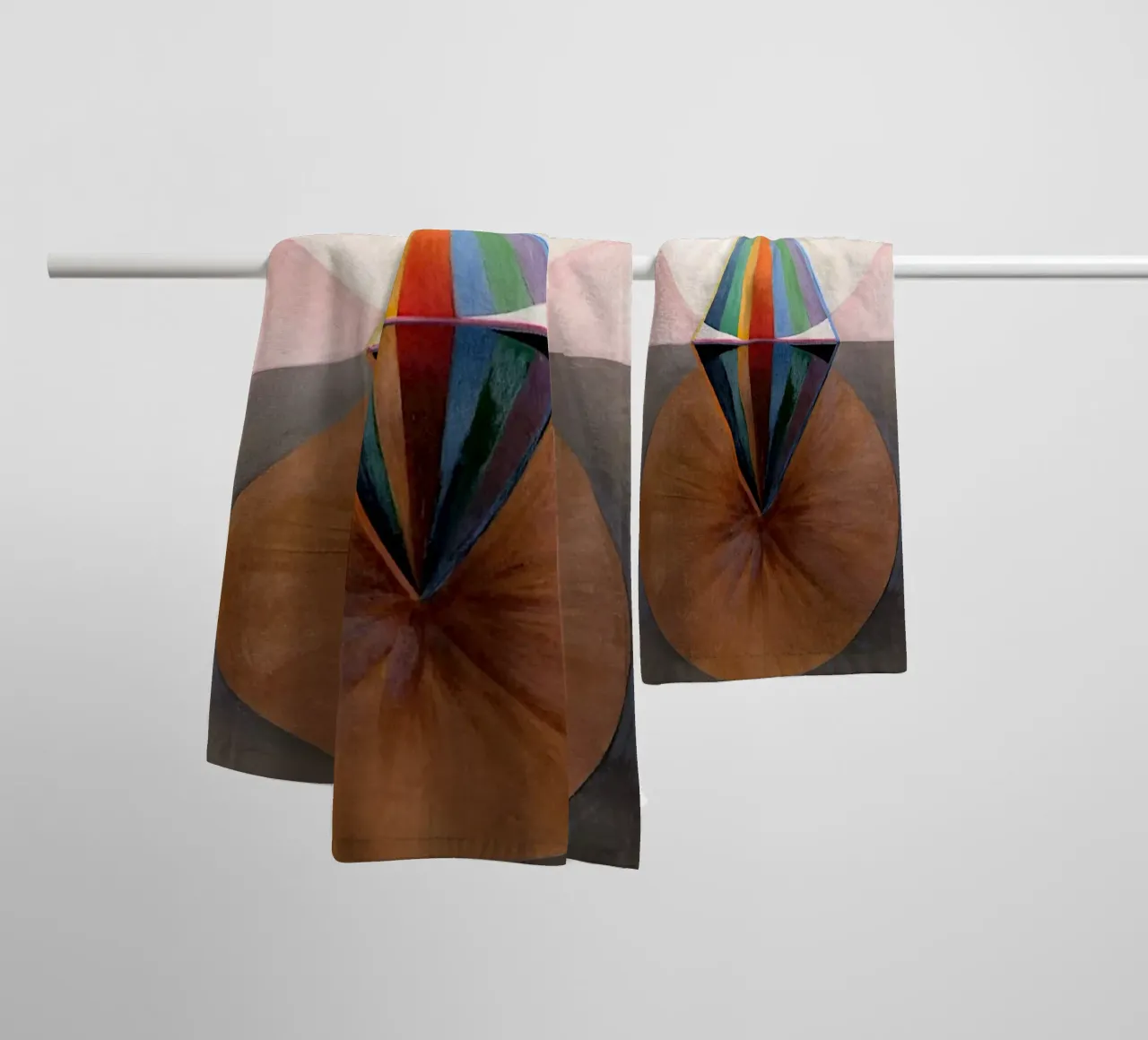 Hilma Af Klint - The Swan No. 12 Group IXSUW 1915 towel by William Store
