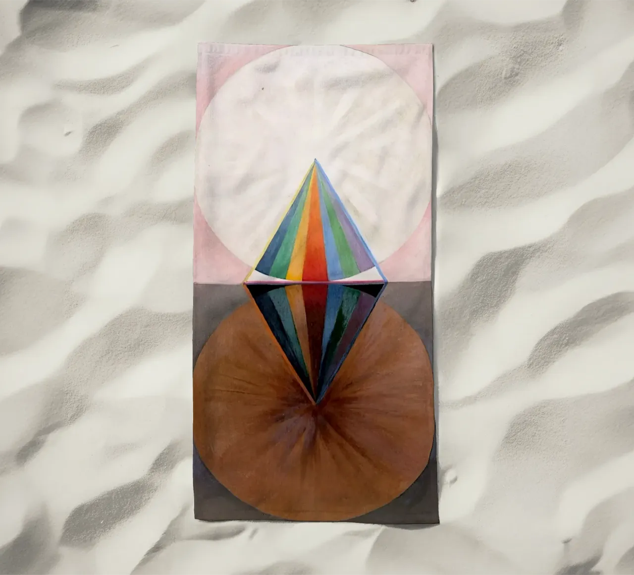 Hilma Af Klint - Der Schwan Nr. 12 Gruppe IXSUW 1915 Strandtuch von William Store