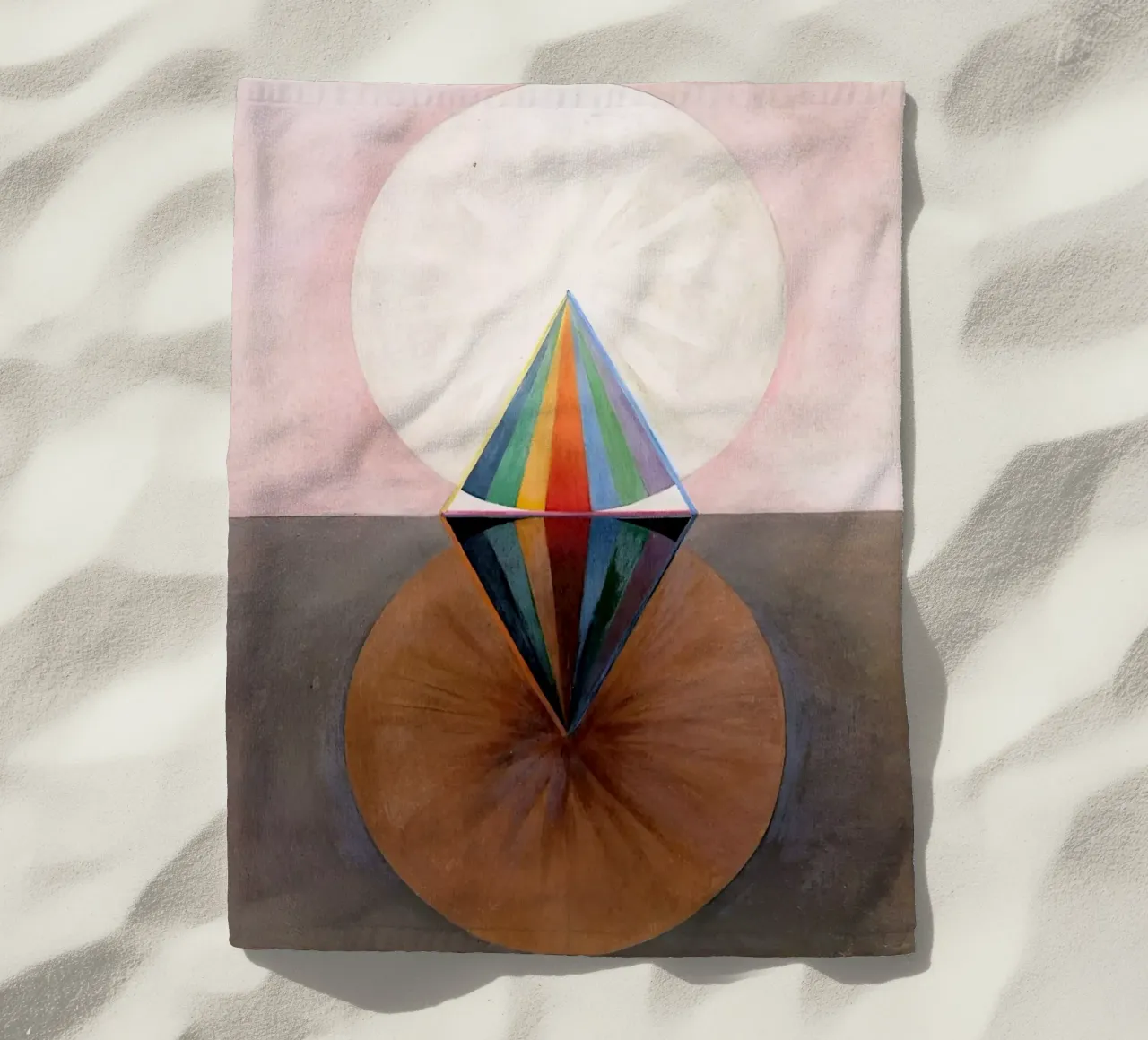 Hilma Af Klint - Der Schwan Nr. 12 Gruppe IXSUW 1915 Strandtuch von William Store