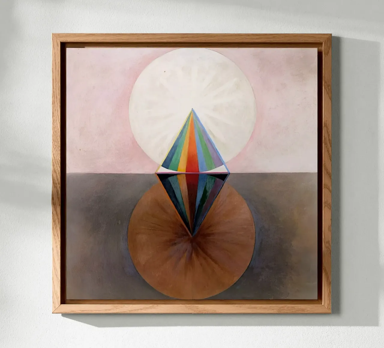 Hilma Af Klint - Il cigno n. 12 Gruppo IXSUW 1915 alluminio dibond da William Store