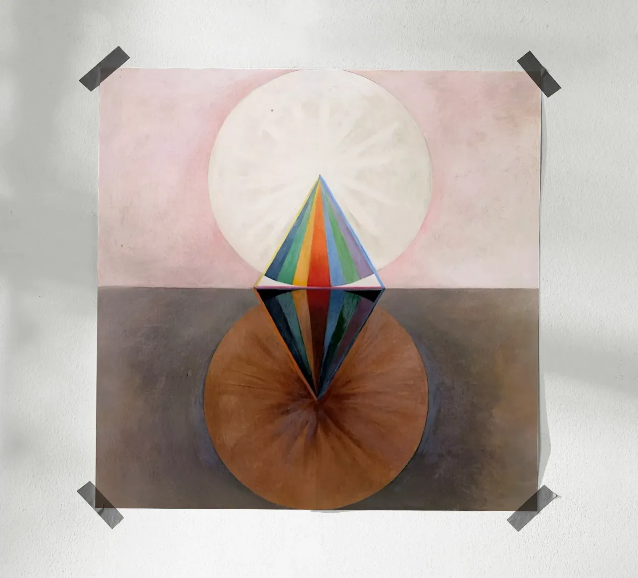 Hilma Af Klint - Le cygne n° 12 Groupe IXSUW 1915 hahnemühle de William Store