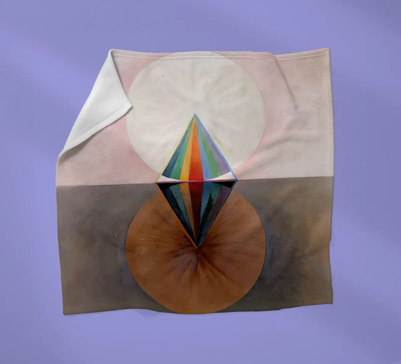 Hilma Af Klint - Il cigno n. 12 Gruppo IXSUW 1915 coperta in pile da William Store