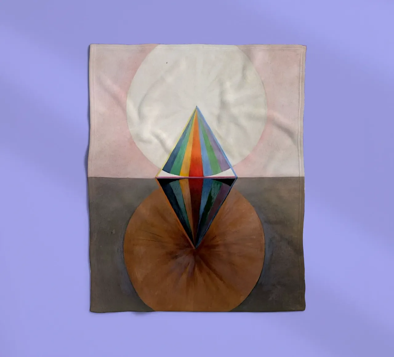 Hilma Af Klint - Il cigno n. 12 Gruppo IXSUW 1915 coperta in pile da William Store