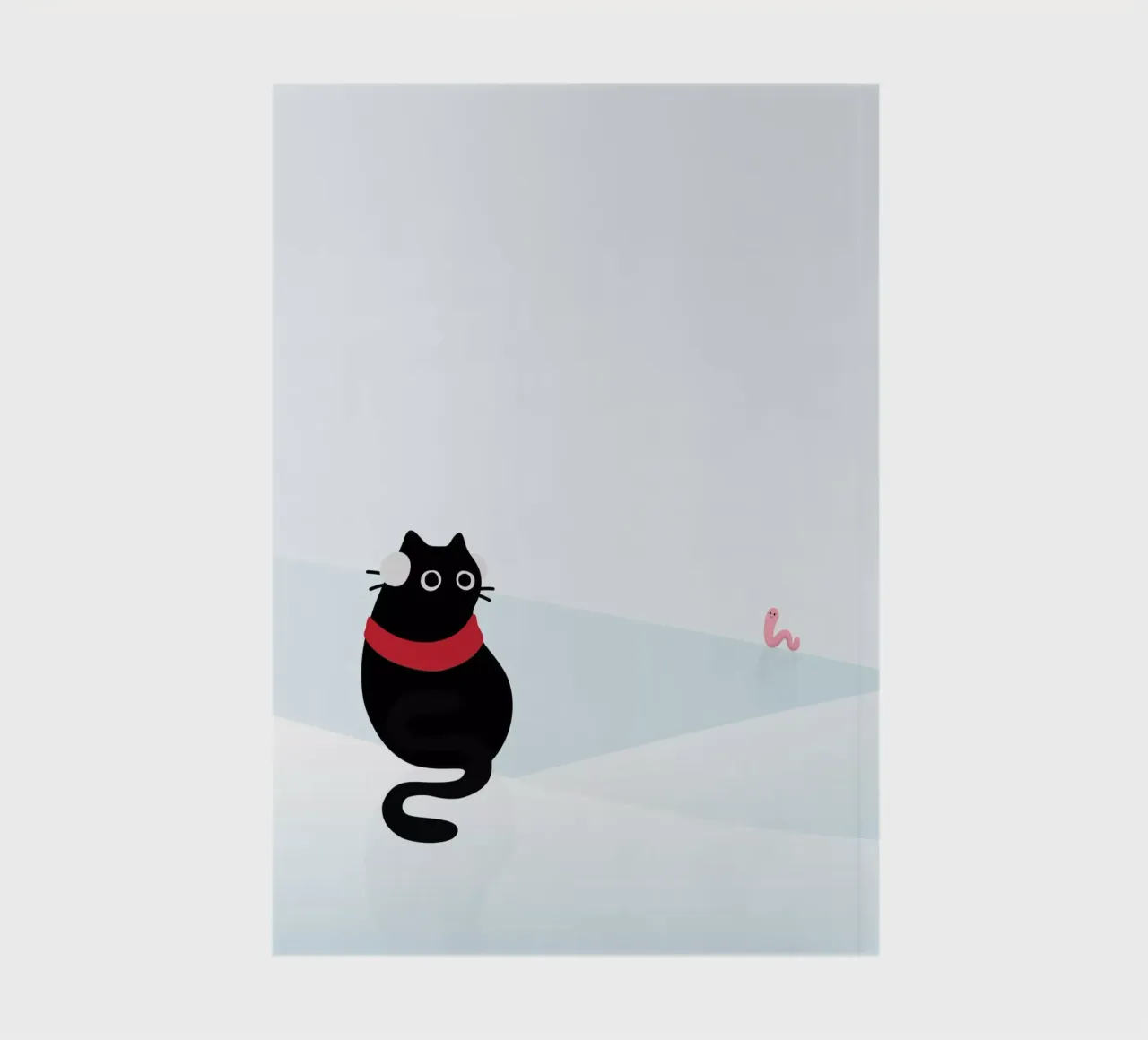 Cat & Worm #1 notebook by Hightown Design