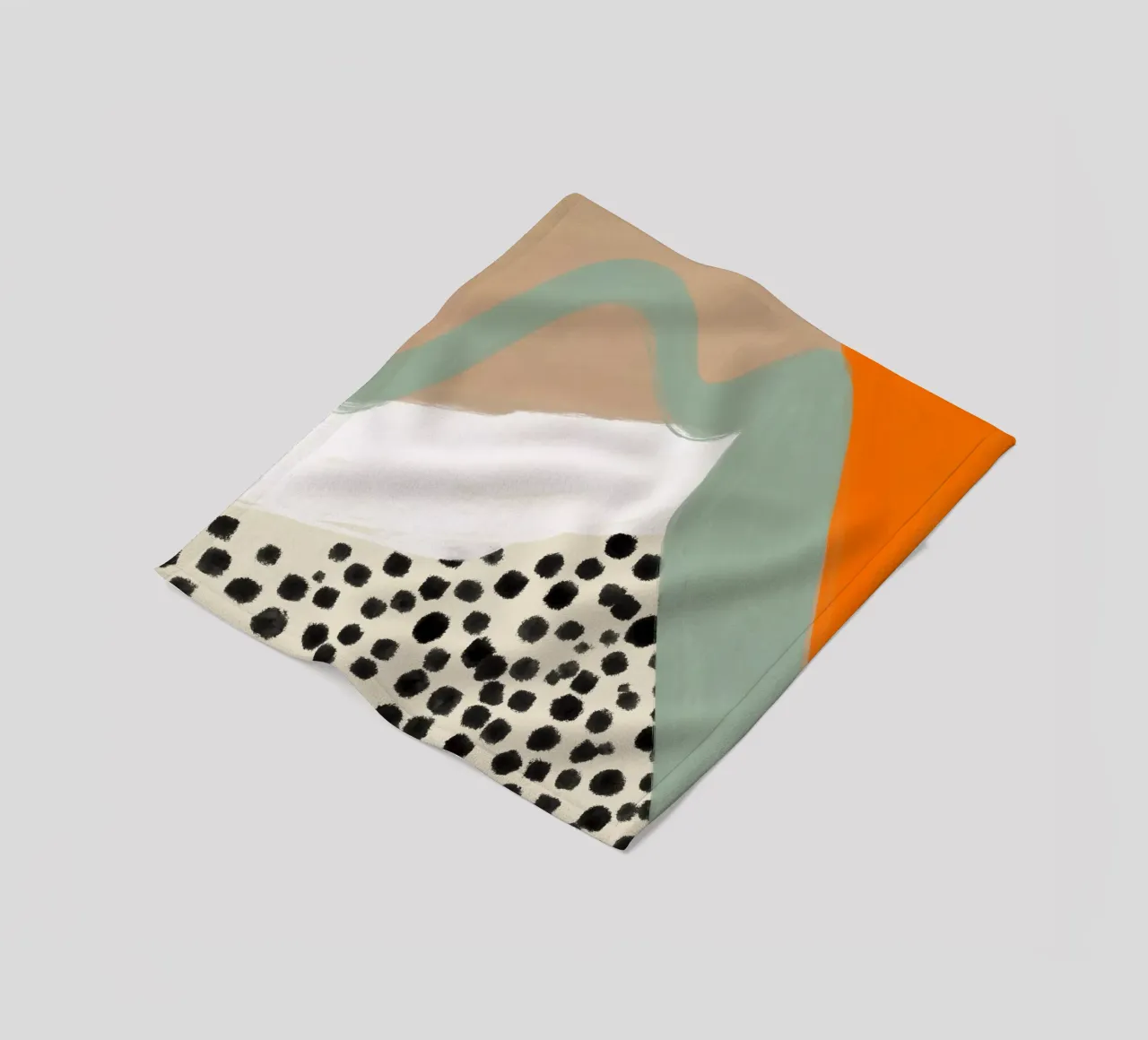Crazy boho life coperta in pile da Hej Ibiza by Ute Arnold