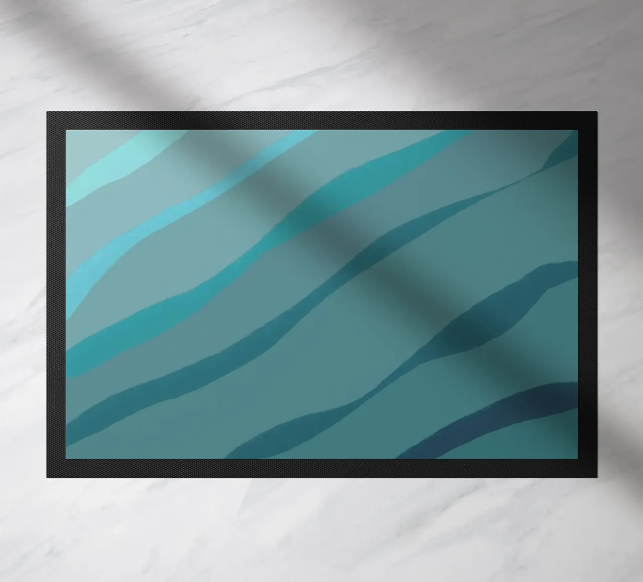 Arctic Current doormat by Marosie