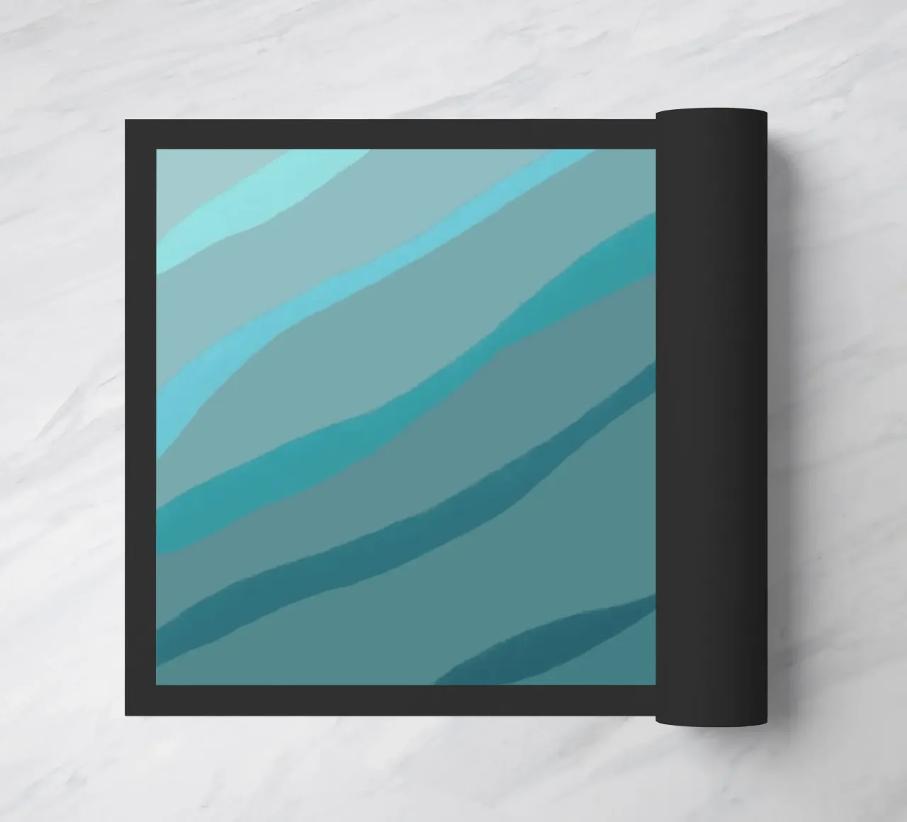 Arctic Current doormat by Marosie