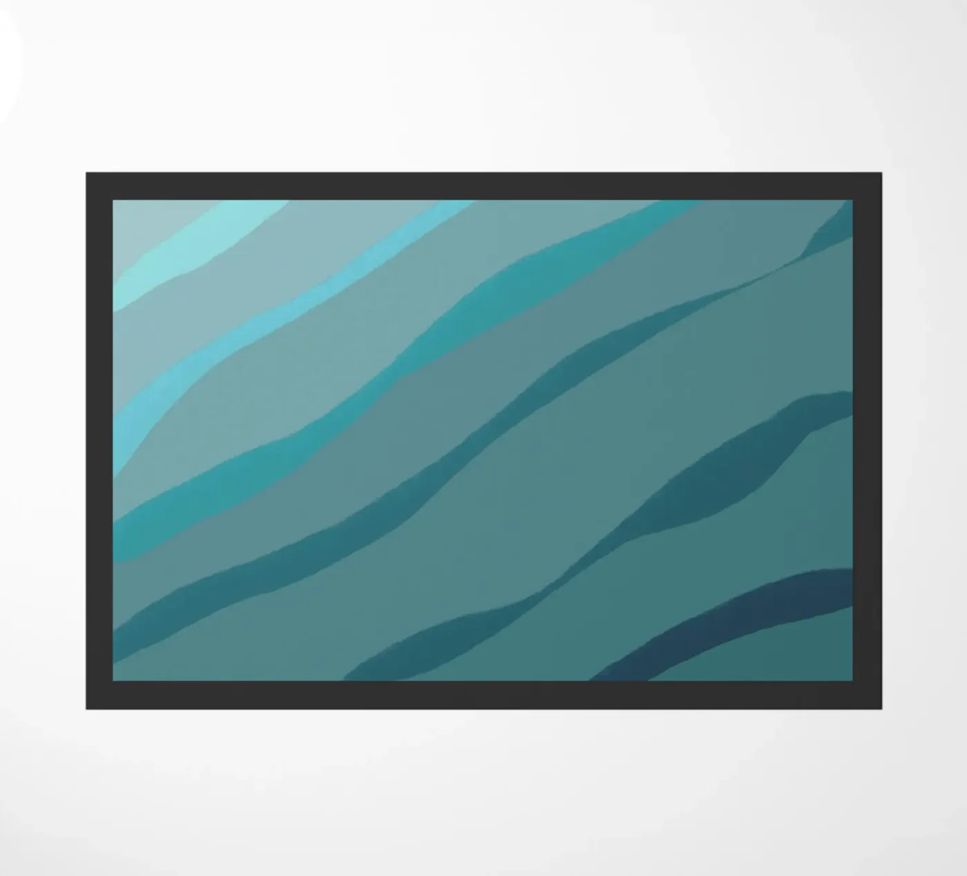 Arctic Current doormat by Marosie