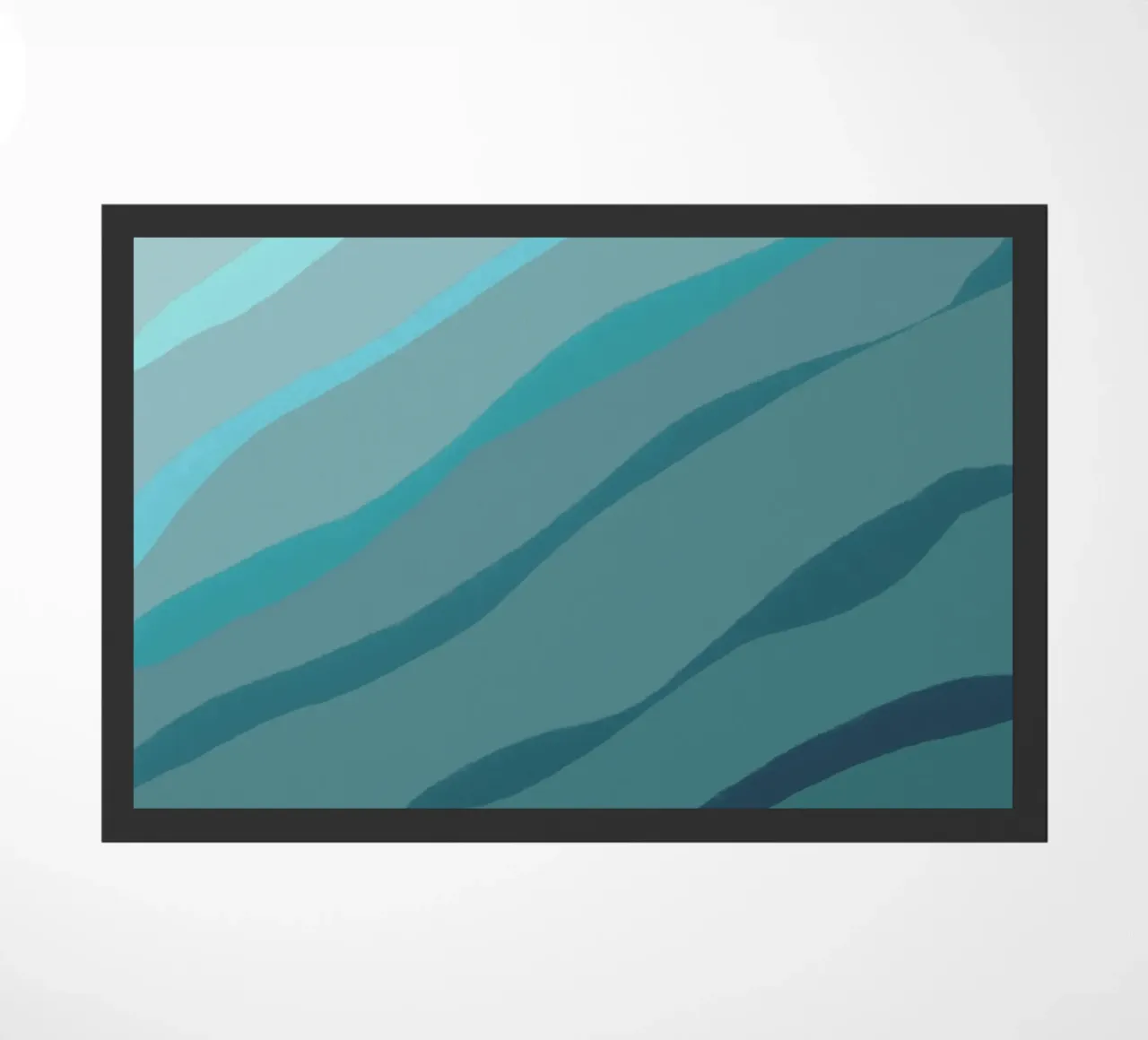 Arctic Current doormat by Marosie