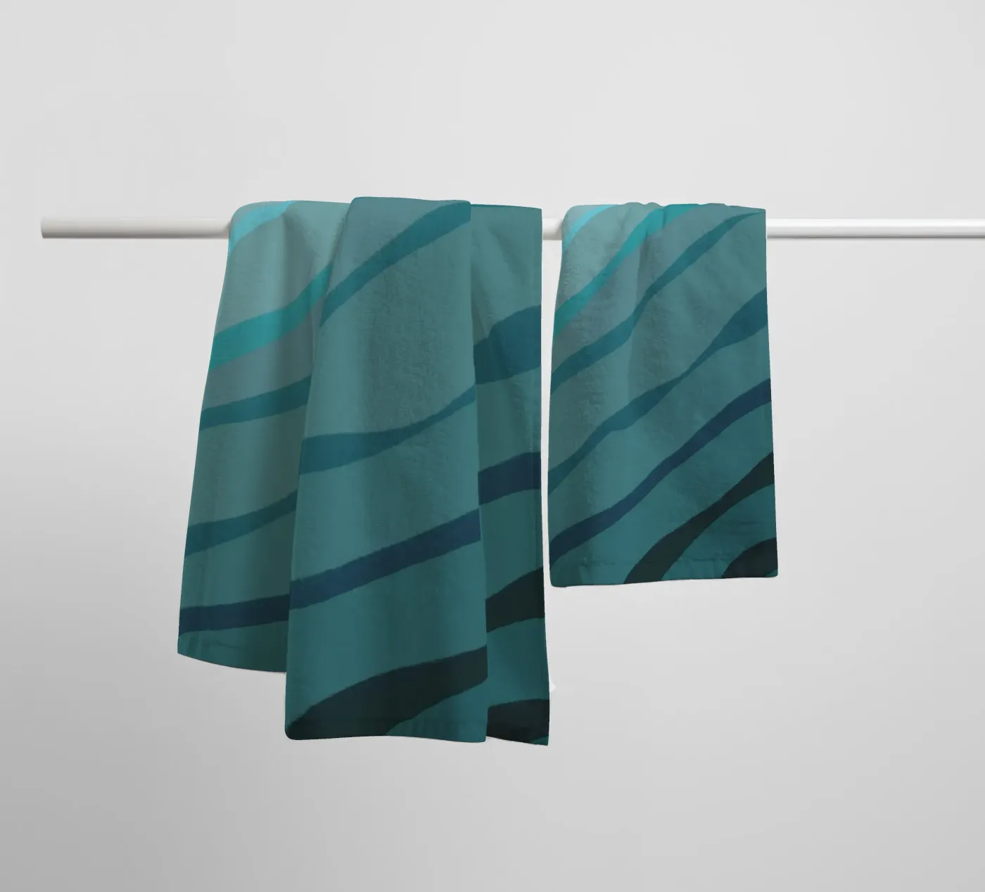 Arctic Current towel by Marosie