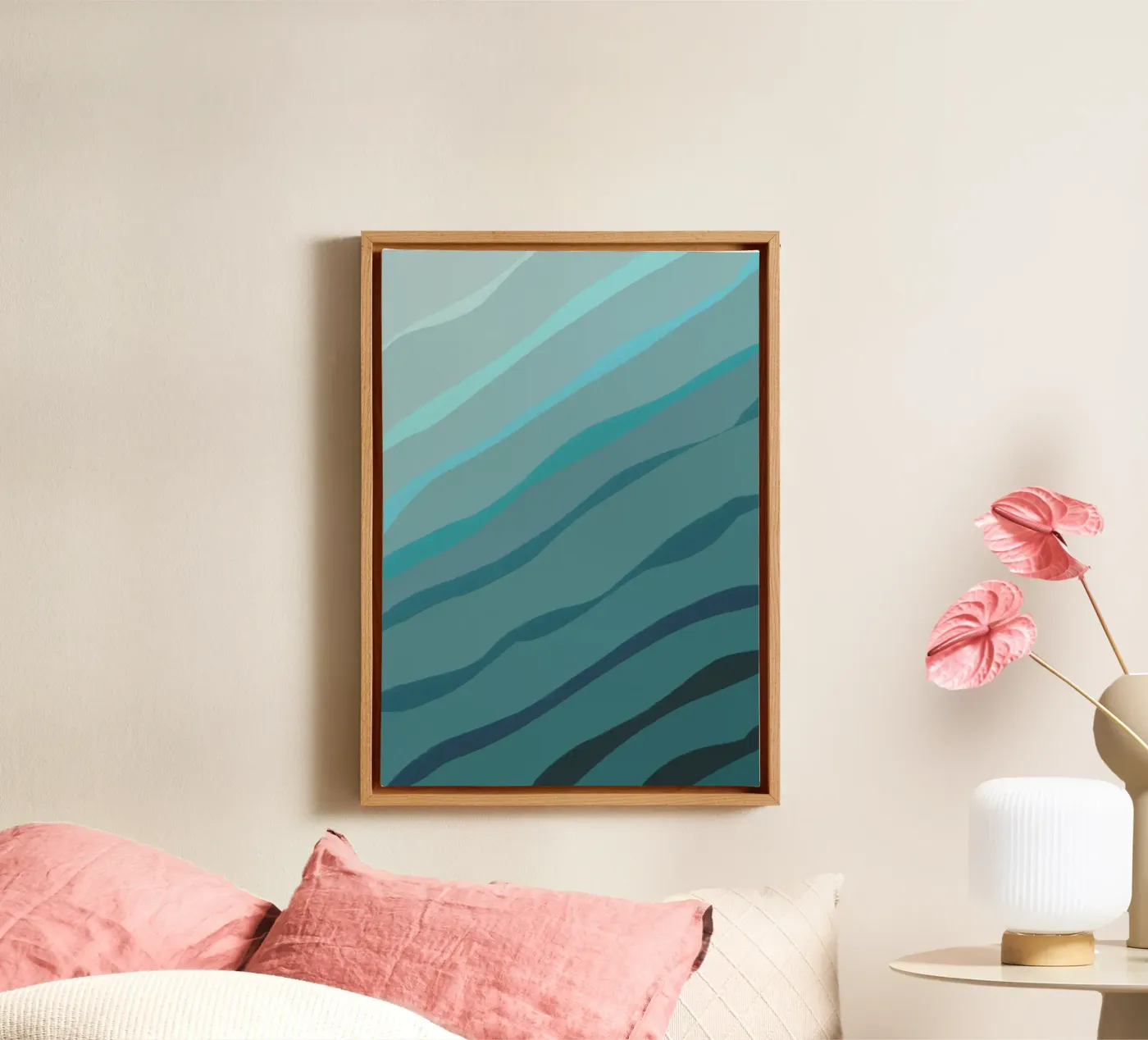 Arctic Current canvas by Marosie