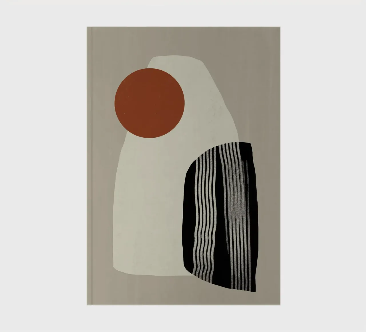 Forme geometriche su sfondo neutro diario da Life of Pie