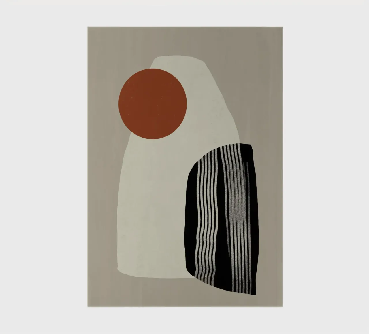 Forme geometriche su sfondo neutro diario da Life of Pie