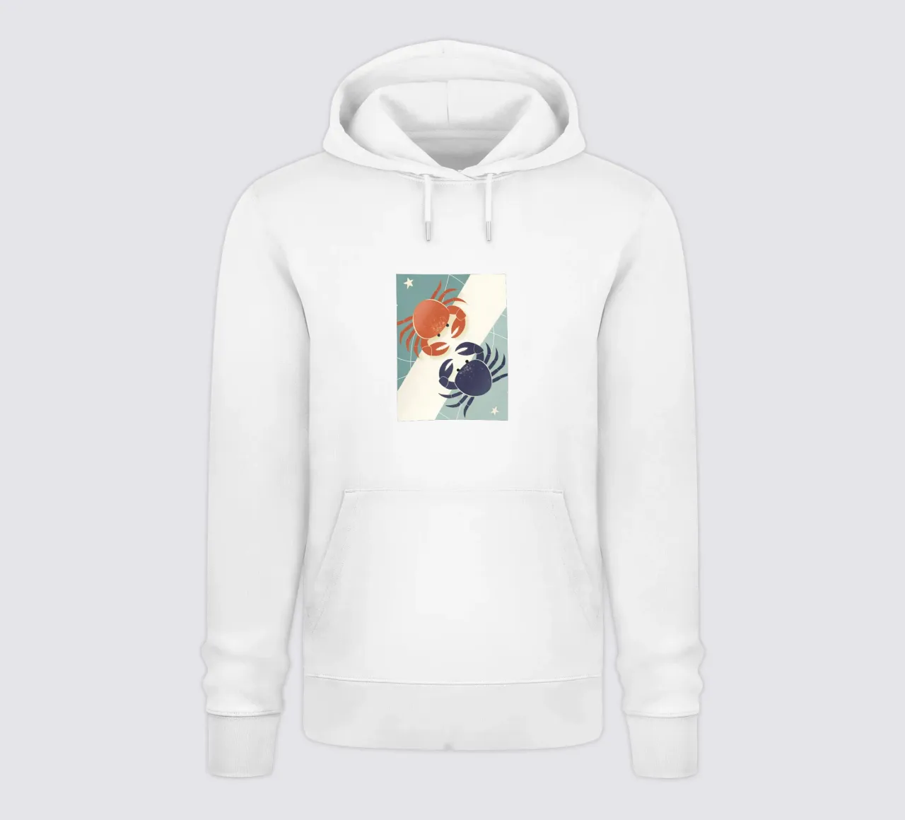 Due granchi felpa con cappuccio da LOYAL SHOP