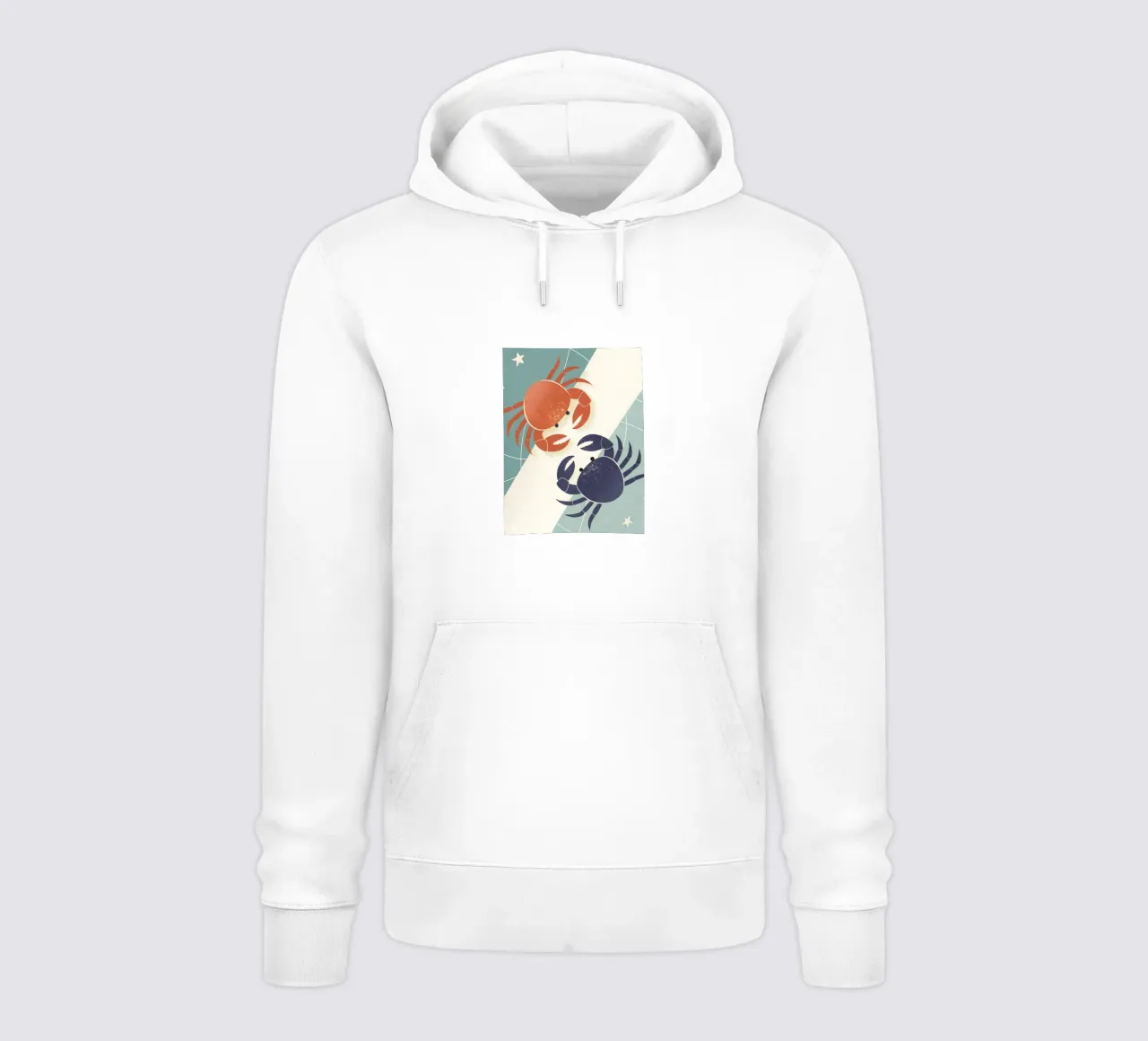 Due granchi felpa con cappuccio da LOYAL SHOP