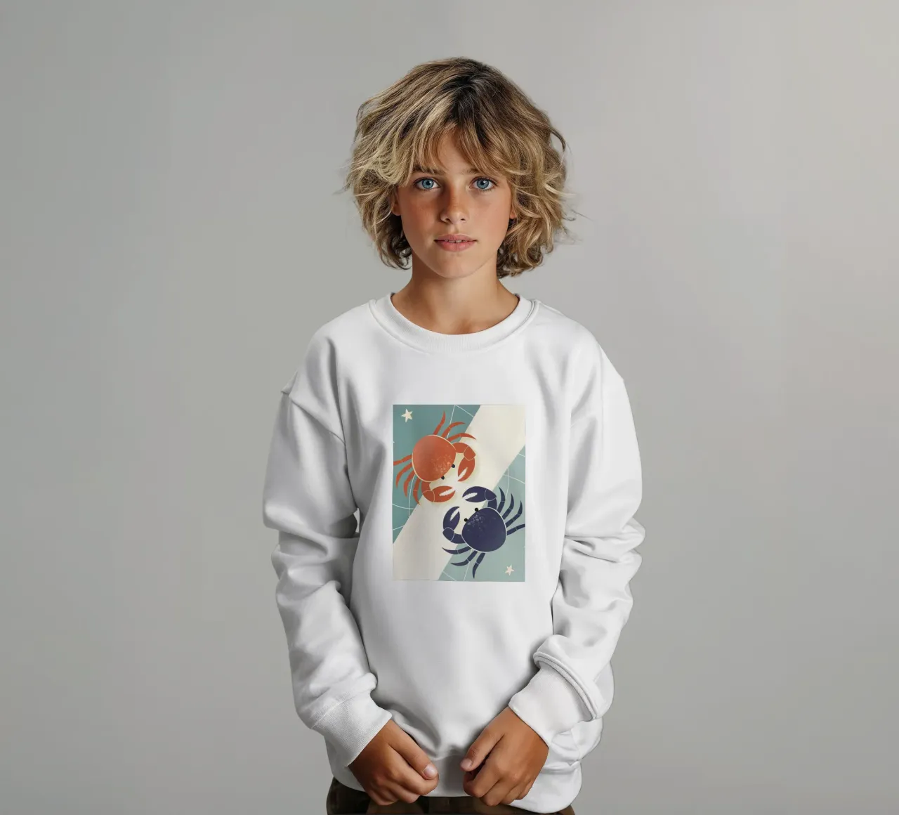 Due granchi felpa bambino da LOYAL SHOP