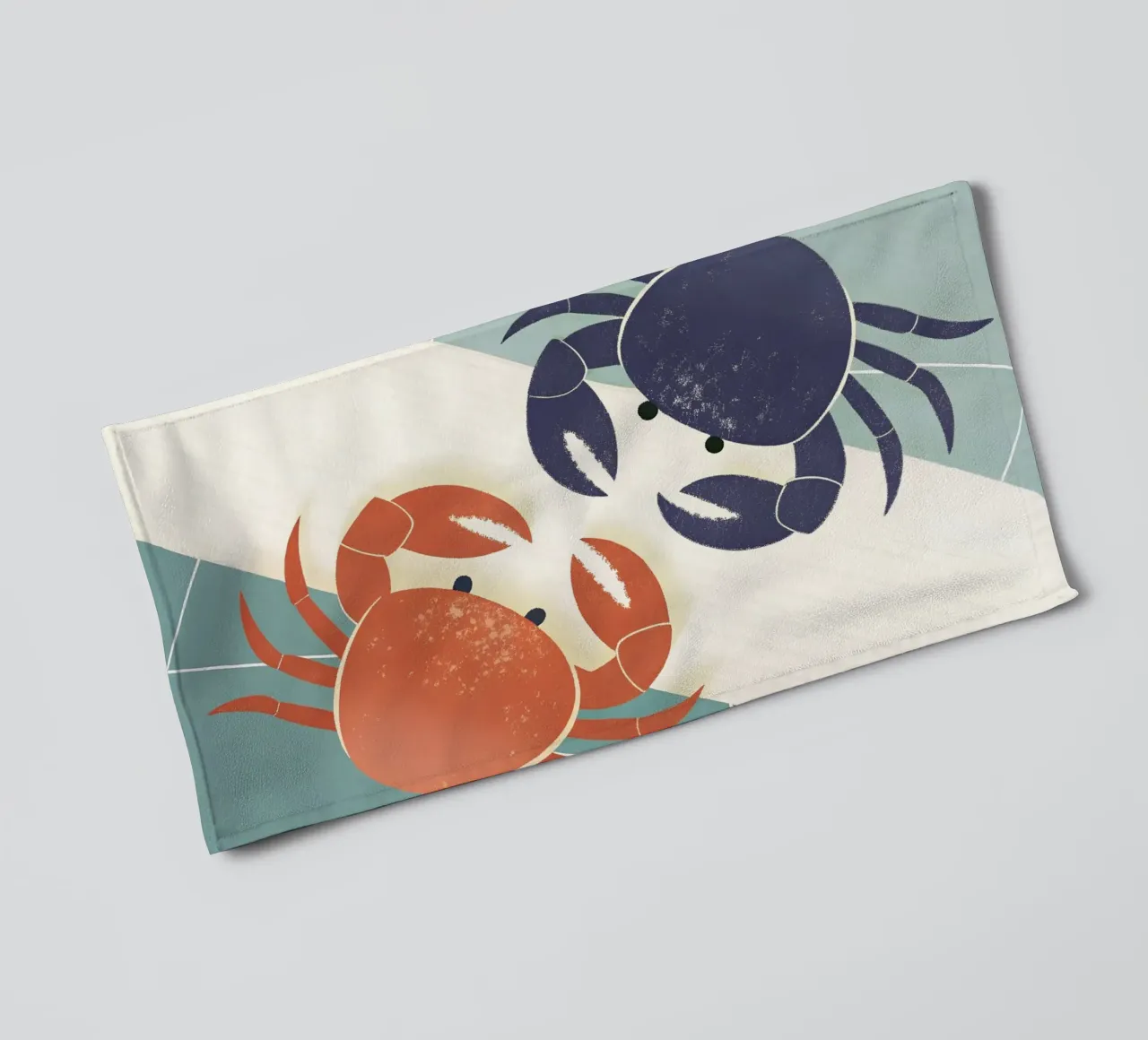 Due granchi asciugamano da bagno da LOYAL SHOP