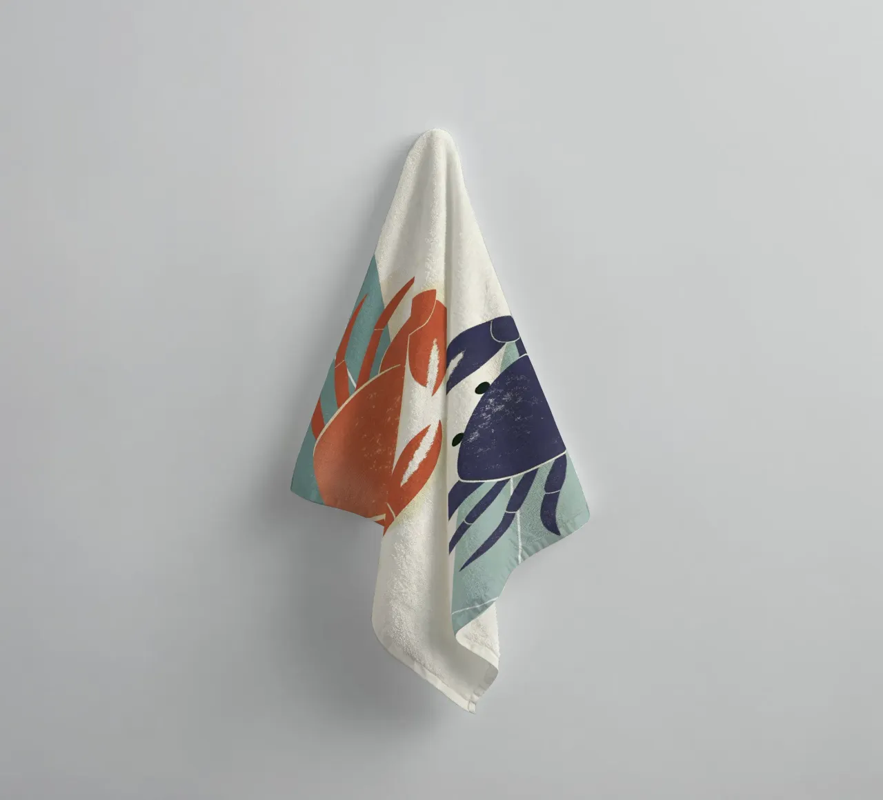 Due granchi asciugamano da bagno da LOYAL SHOP