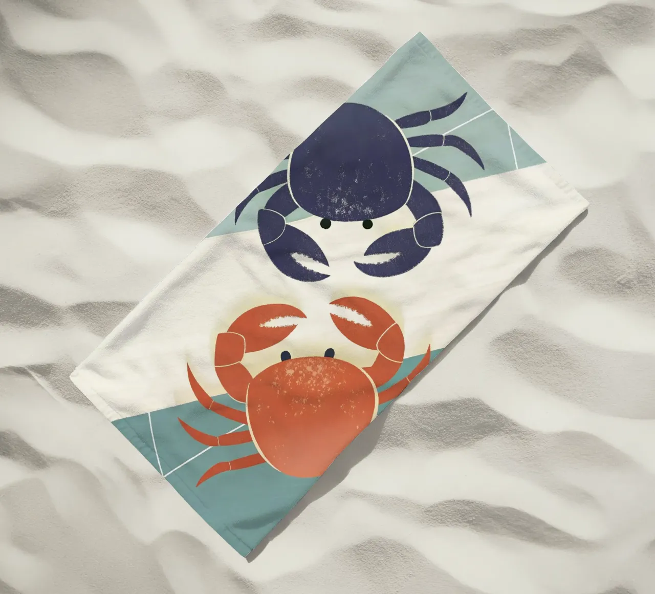 Due granchi telo mare da LOYAL SHOP