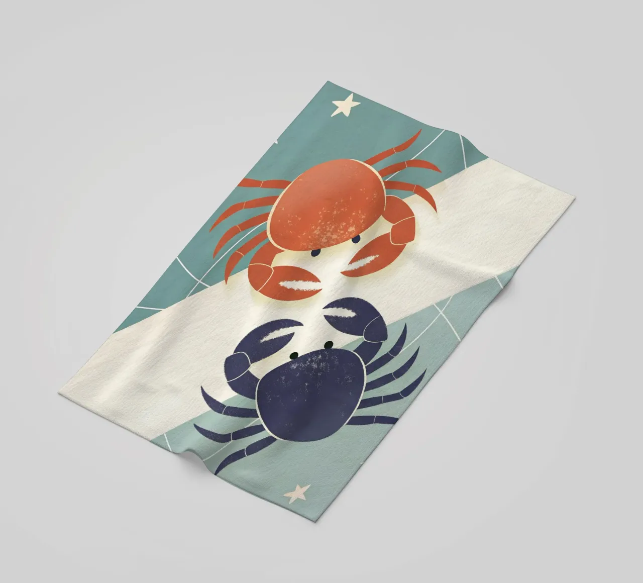 Due granchi telo mare da LOYAL SHOP