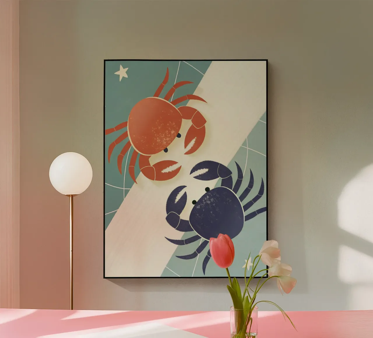 Due granchi plexiglass da LOYAL SHOP