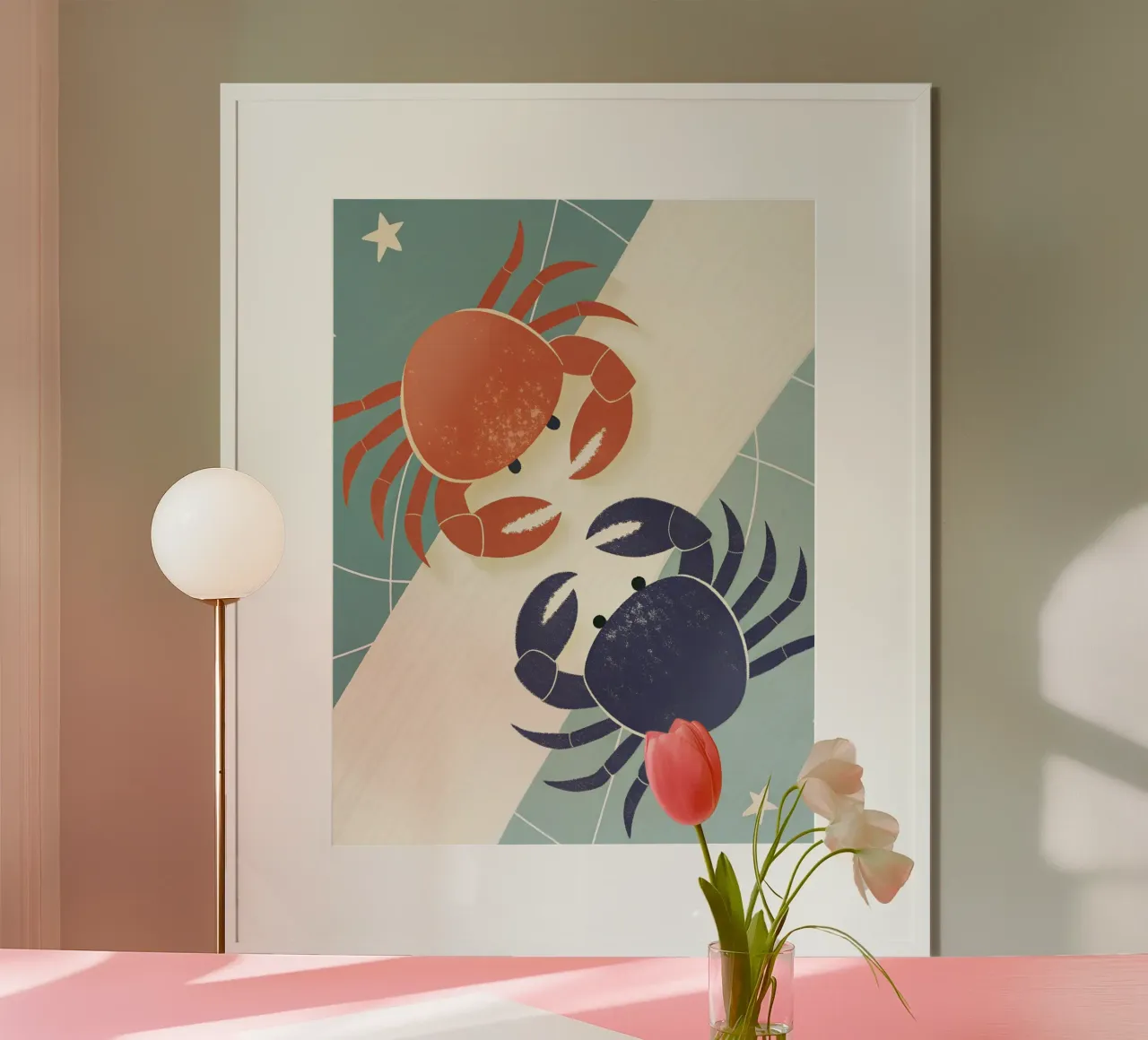 Two Crabs poster da LOYAL SHOP