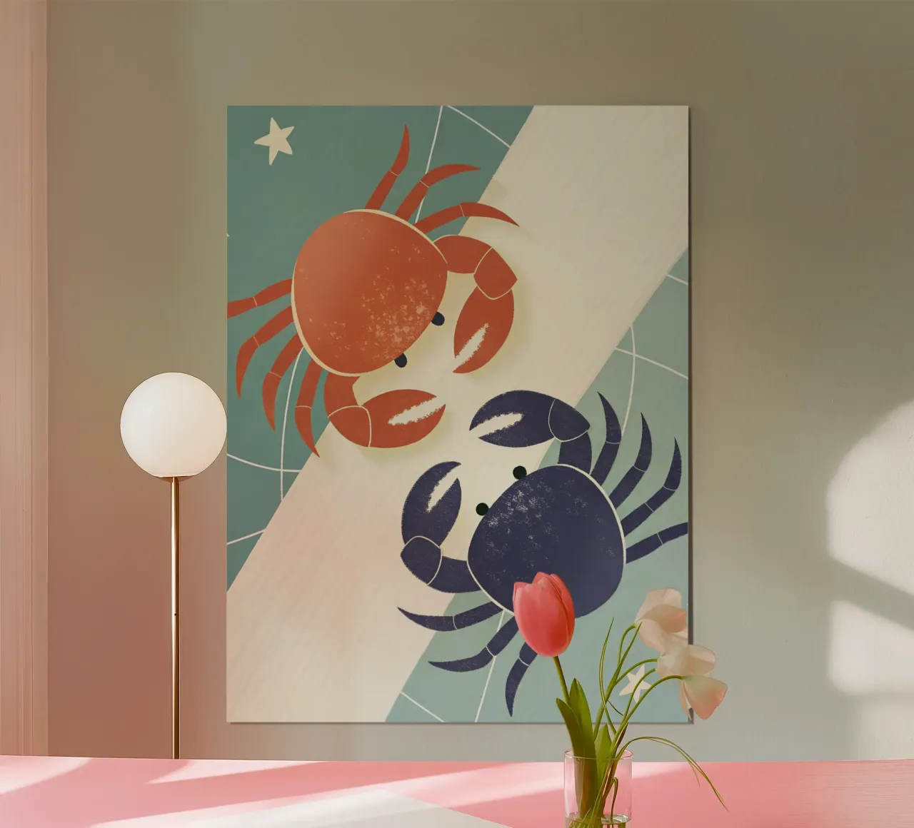 Two Crabs poster da LOYAL SHOP