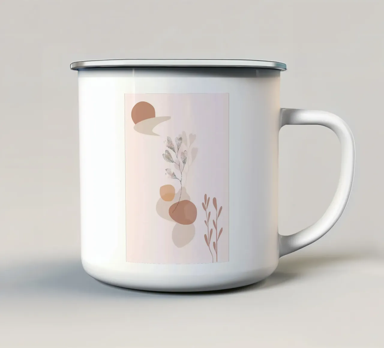 BOTANICA TROPICALE tazza in smalto da Locquinn Fuller