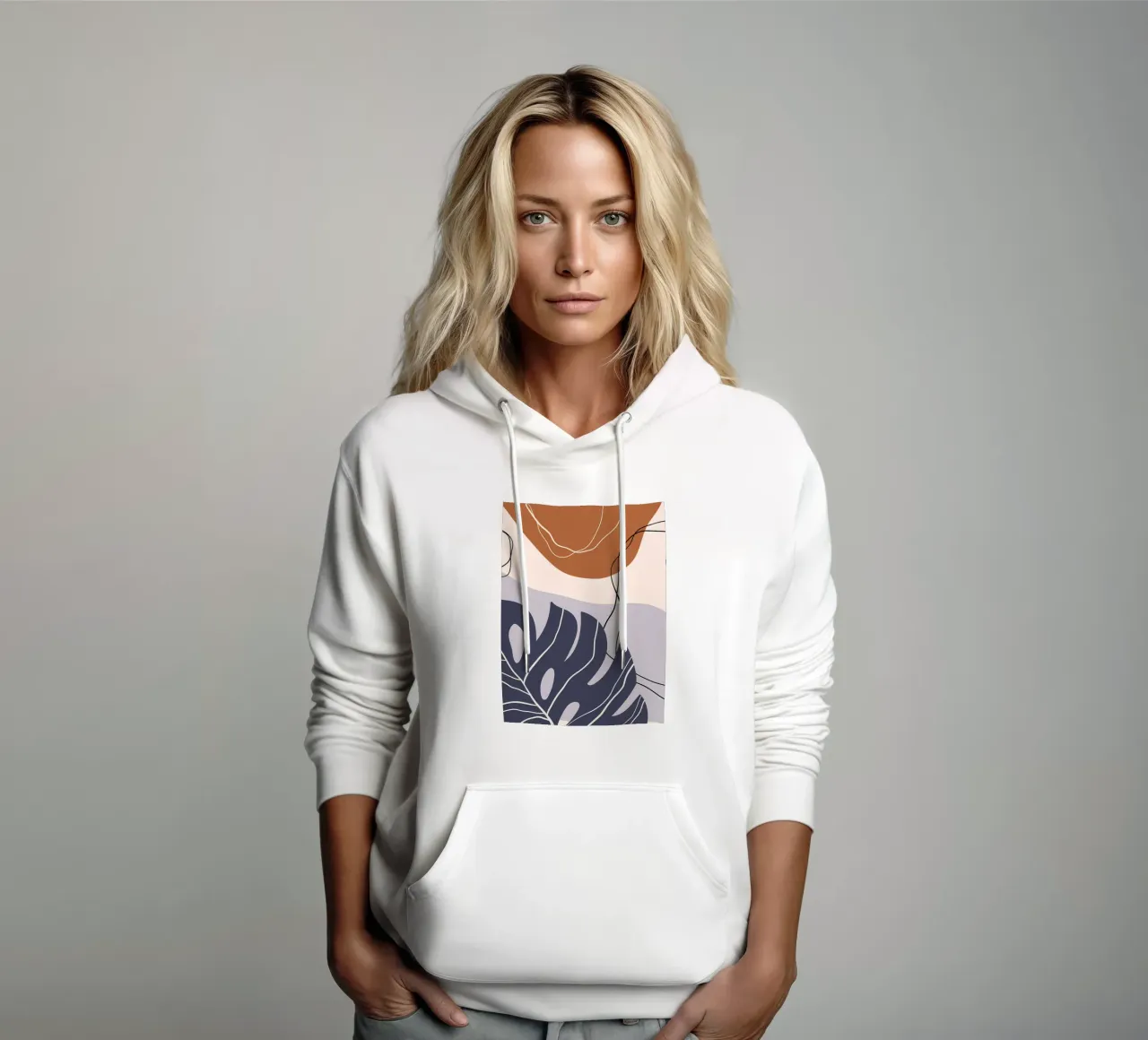 Tropicale felpa con cappuccio da Locquinn Fuller